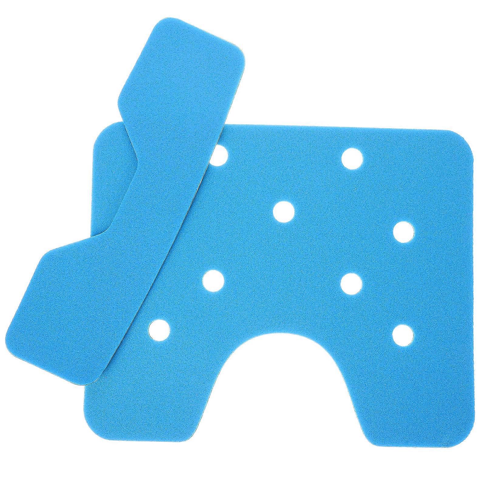 Non Slip Shower Mat for Elderly Shower Stool Cushion 2Sets Waterproof Pads