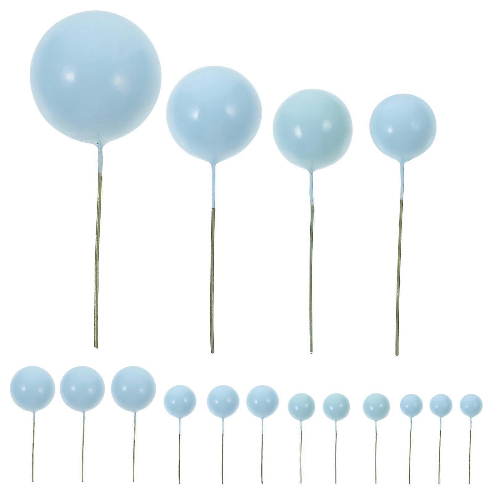 80 Pcs Colorful Foam Balls Cake Decorations Designed For Festival Atmosphere Enhancement Suitable For Party Planners And Bakers