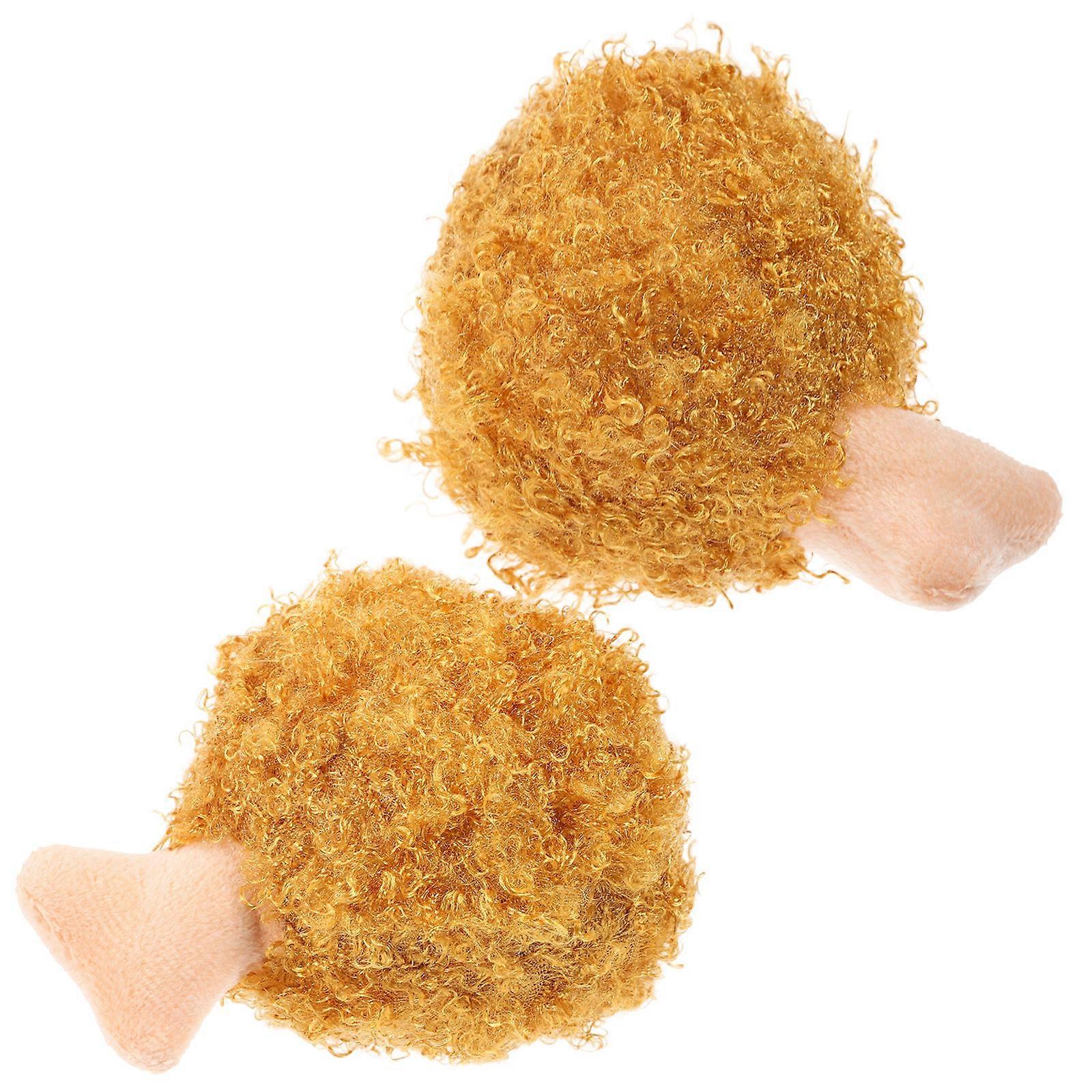 Plush Chicken Leg Dog Chew Toy for Training and Interaction 10Pcs