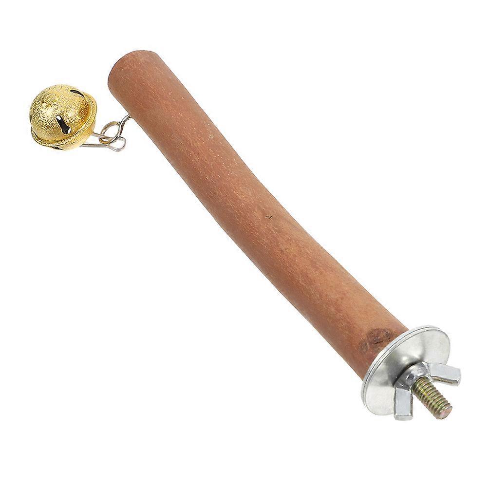 Wood Parrot Perch Rack for Cage Mounting 3Pcs Bird Standing Perch