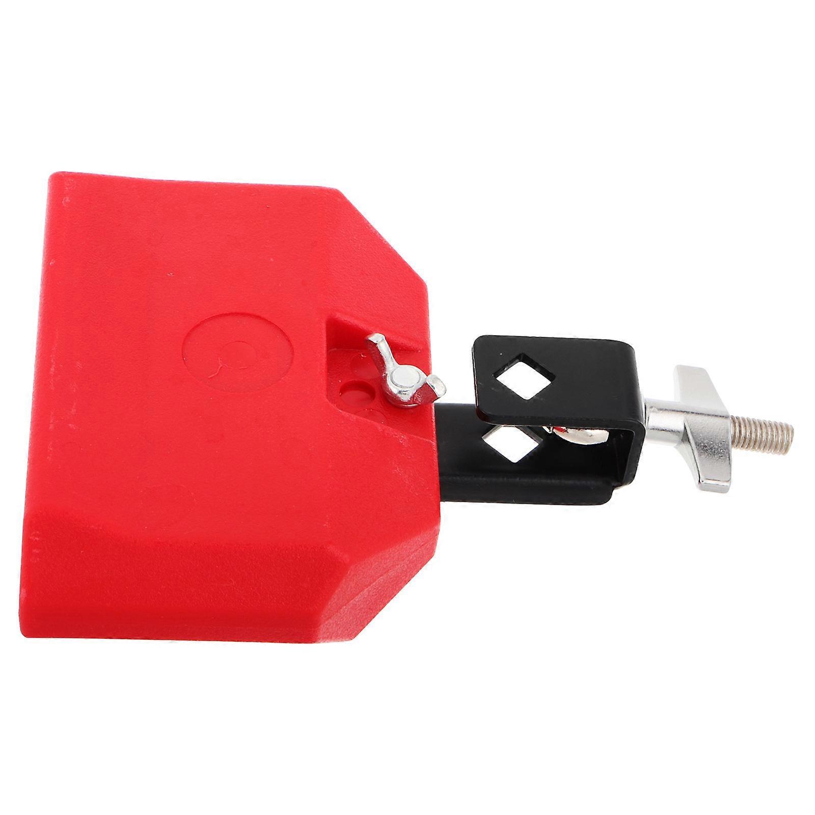 Percussion Block Loud Metal Cowbell for Replacement 3Pcs Drum Accessories