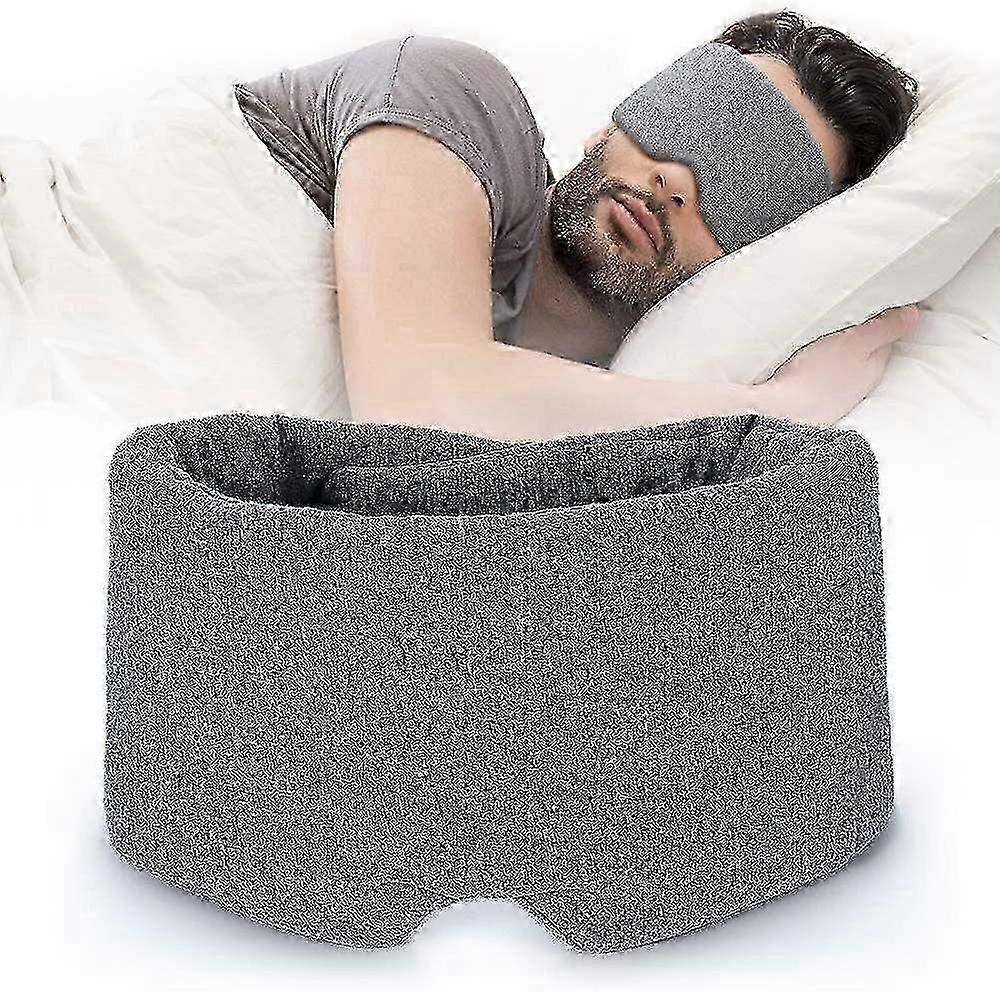 Light-Blocking Sleep Mask for Travel and Home Use - Comfortable Eye Shades Ideal for UK Journeys