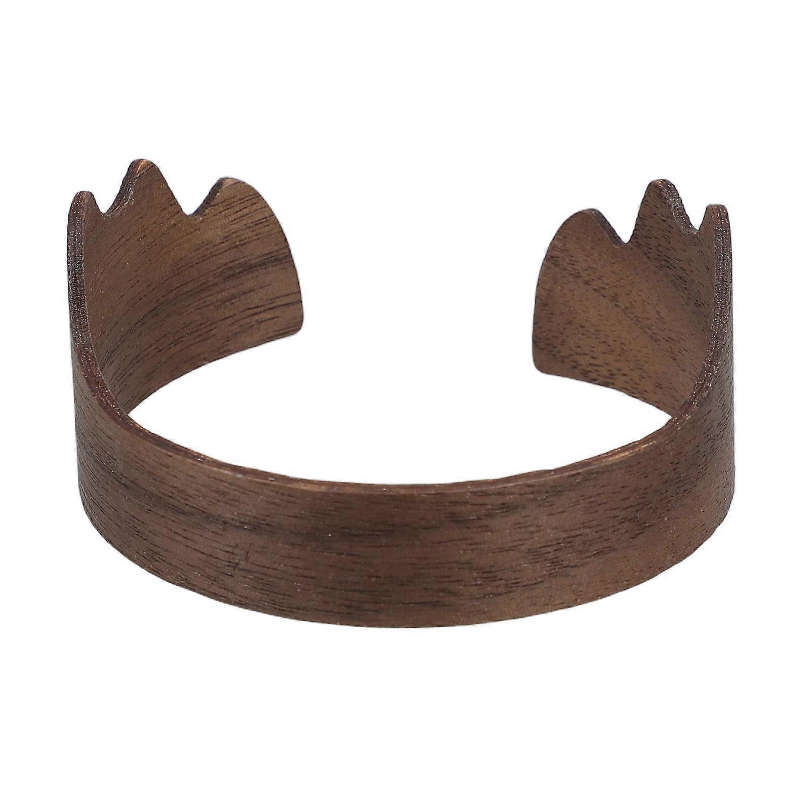 Anti Scald Walnut Wood Cup Protector For Coffee Cup Daily Use Heat Insulation Elegant Design 3x3x1in 1Set