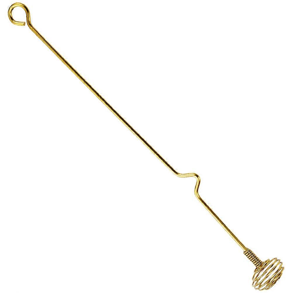 Golden Household Honey Dippers for Stirring 6Pcs Multi-Function Honey Sticks