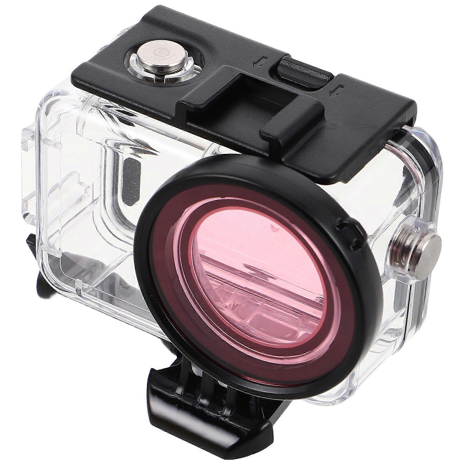 Waterproof Camera Case Housing for Action Camera with 4Pcs Durable Protection