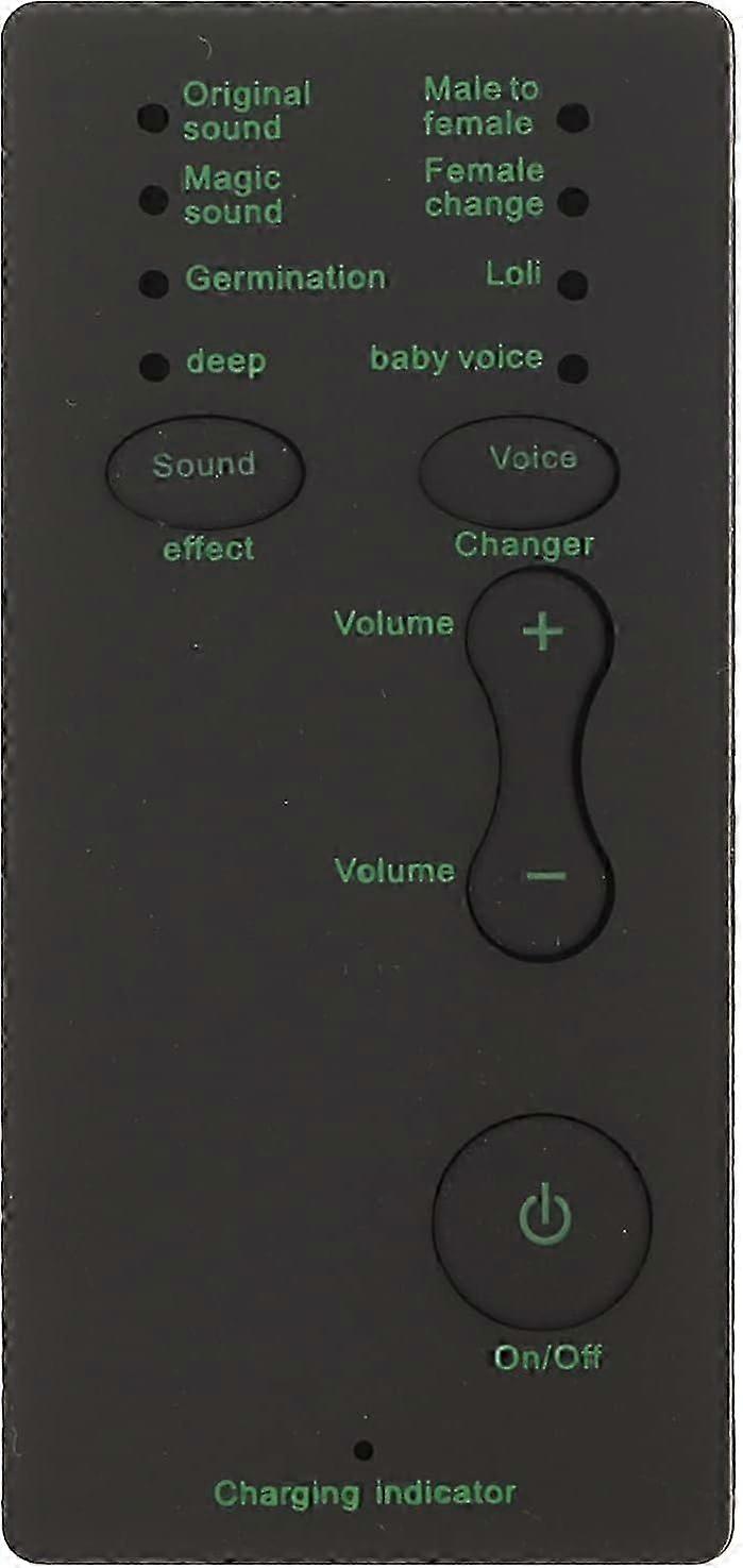 Compact Portable Voice Changer with 7 Sound Effects for Fun Disguise on Mobile and PC Devices