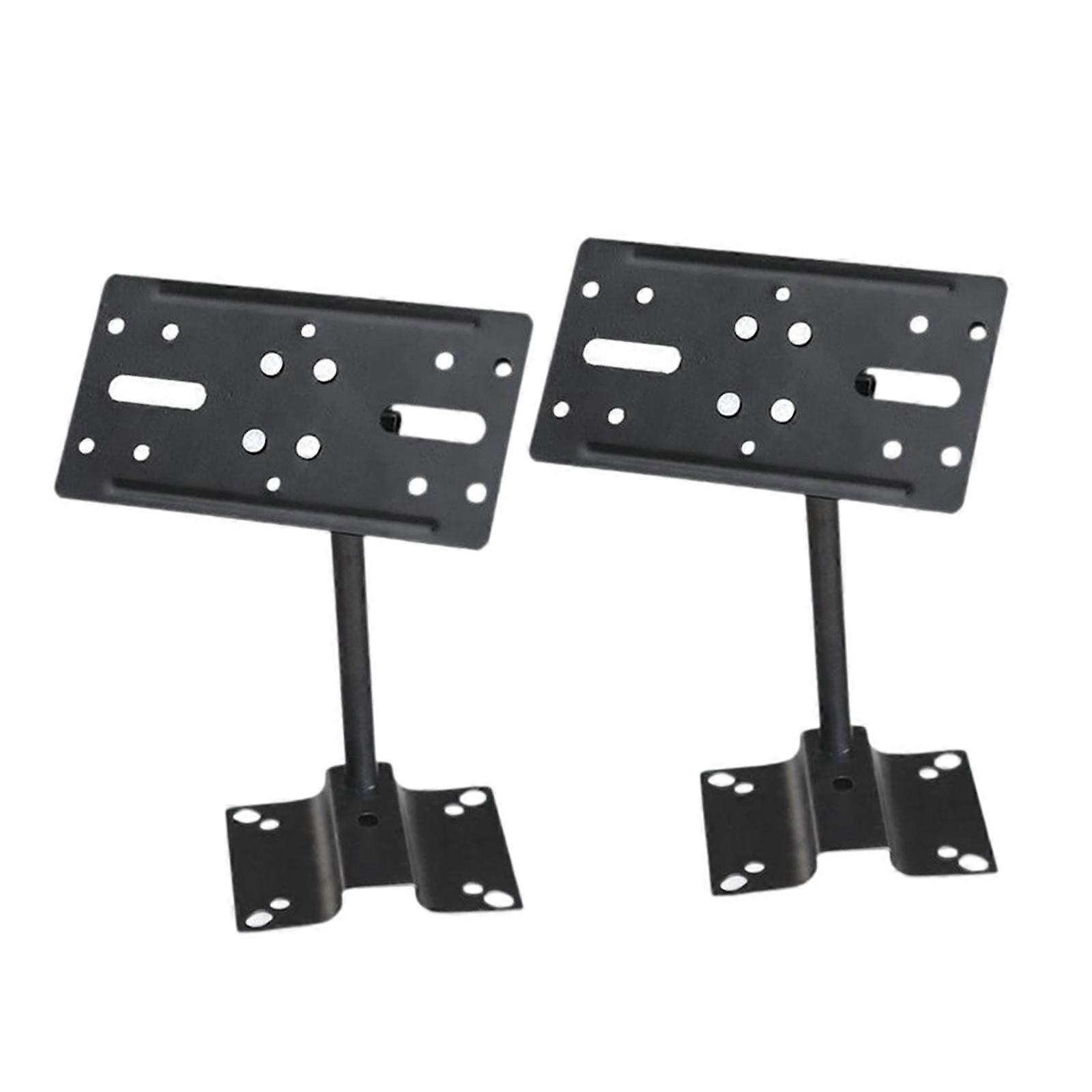 2 Pieces Speaker Mount Brackets Mounting Bracket Heavy Duty Stable Speaker