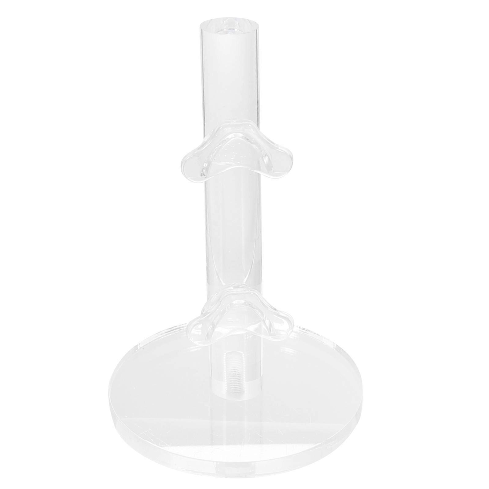 Eyeglasses Display Rack Acrylic Glasses Holder for Storage 5Pcs Transparent