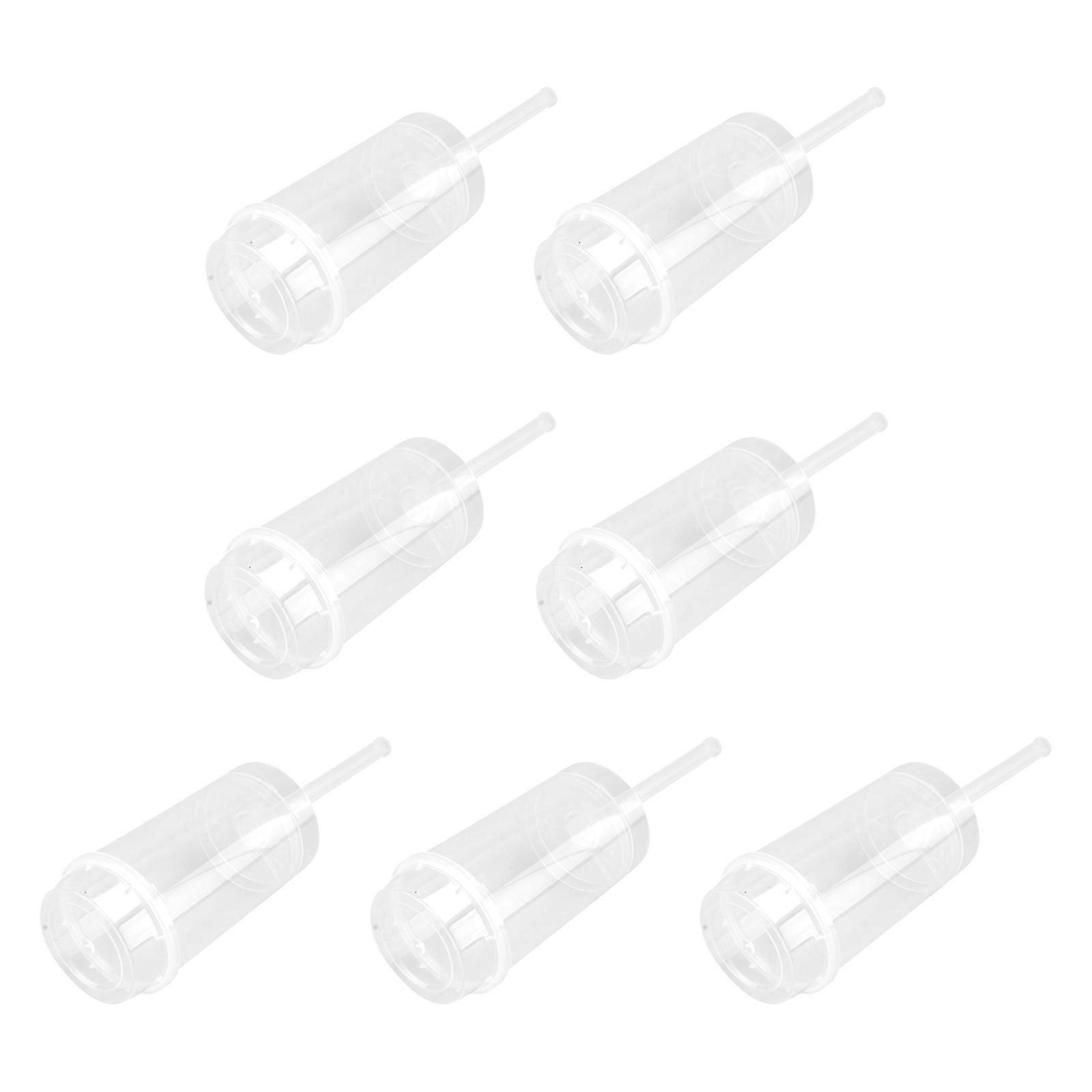 Pushable Cake Holder Plastic Cylinder Cake Mold for Decoration 20Pcs Set