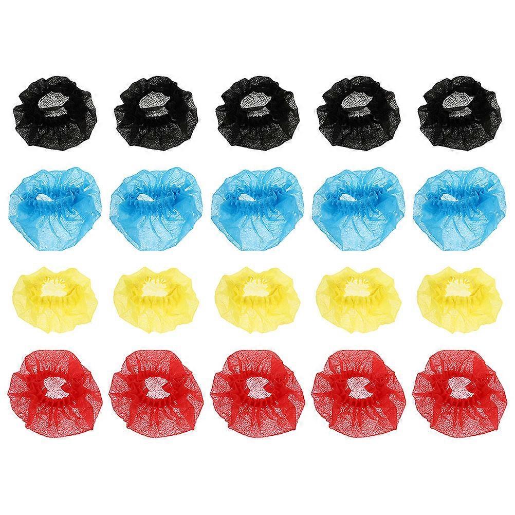 Non-Woven Mic Cover Disposable Microphone Protector for Microphone Use 120Pcs