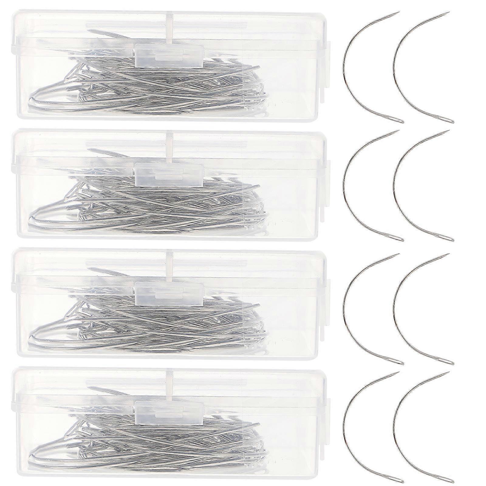Curved Needle Multi-Function Upholstery Needles for Sewing 4 Boxes