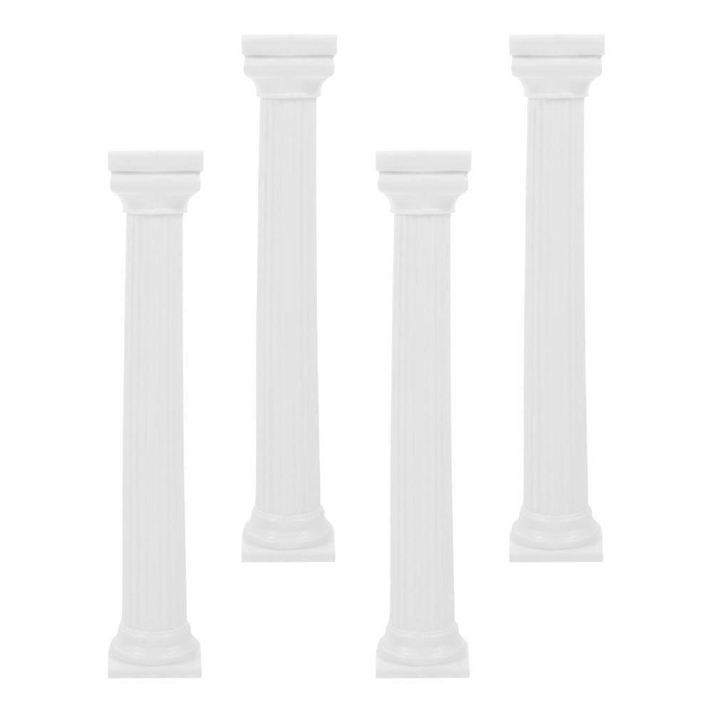 Cake Stabd Small Cake Stand Plastic Vintage Design For Celebrations Multi-Layer Support 4Set