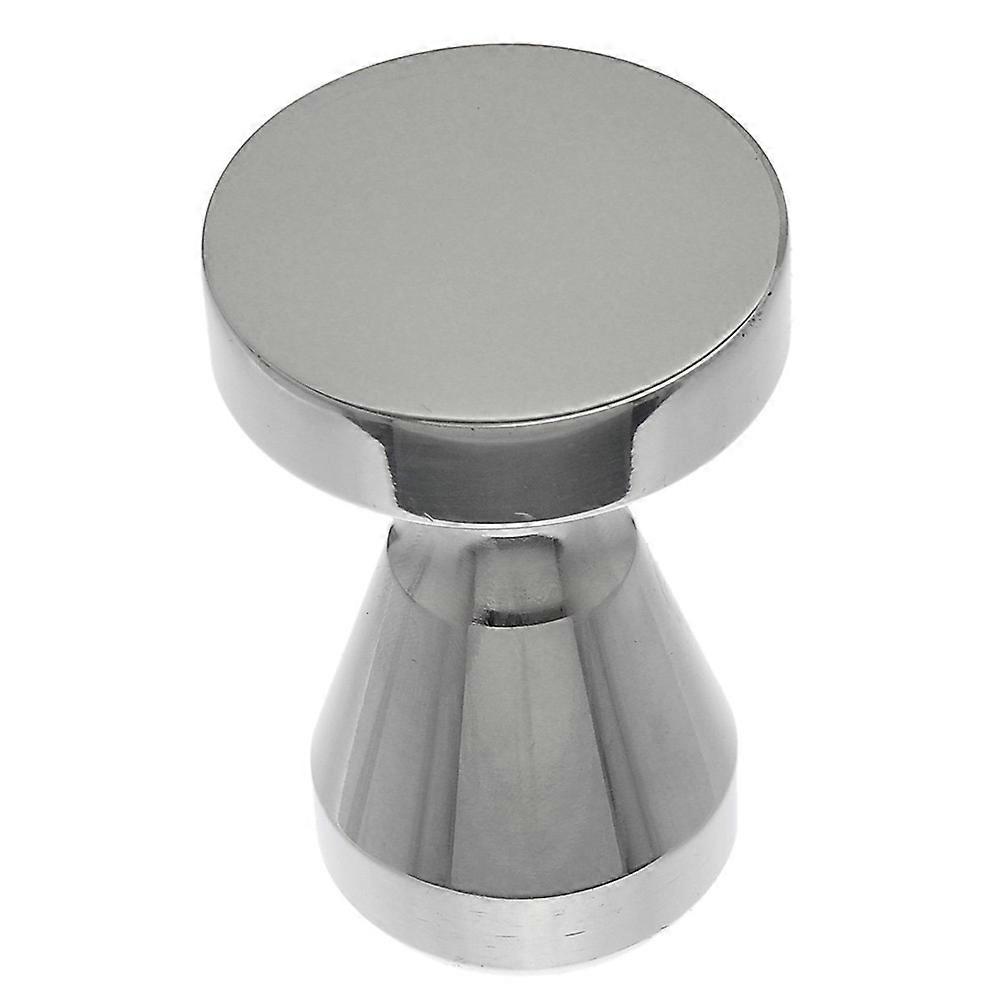 Espresso Coffee Tamper Machine 2Pcs Designed For Coffee Lovers In Silver With Flat Base Ideal For Flavor Extraction During Coffee Preparation