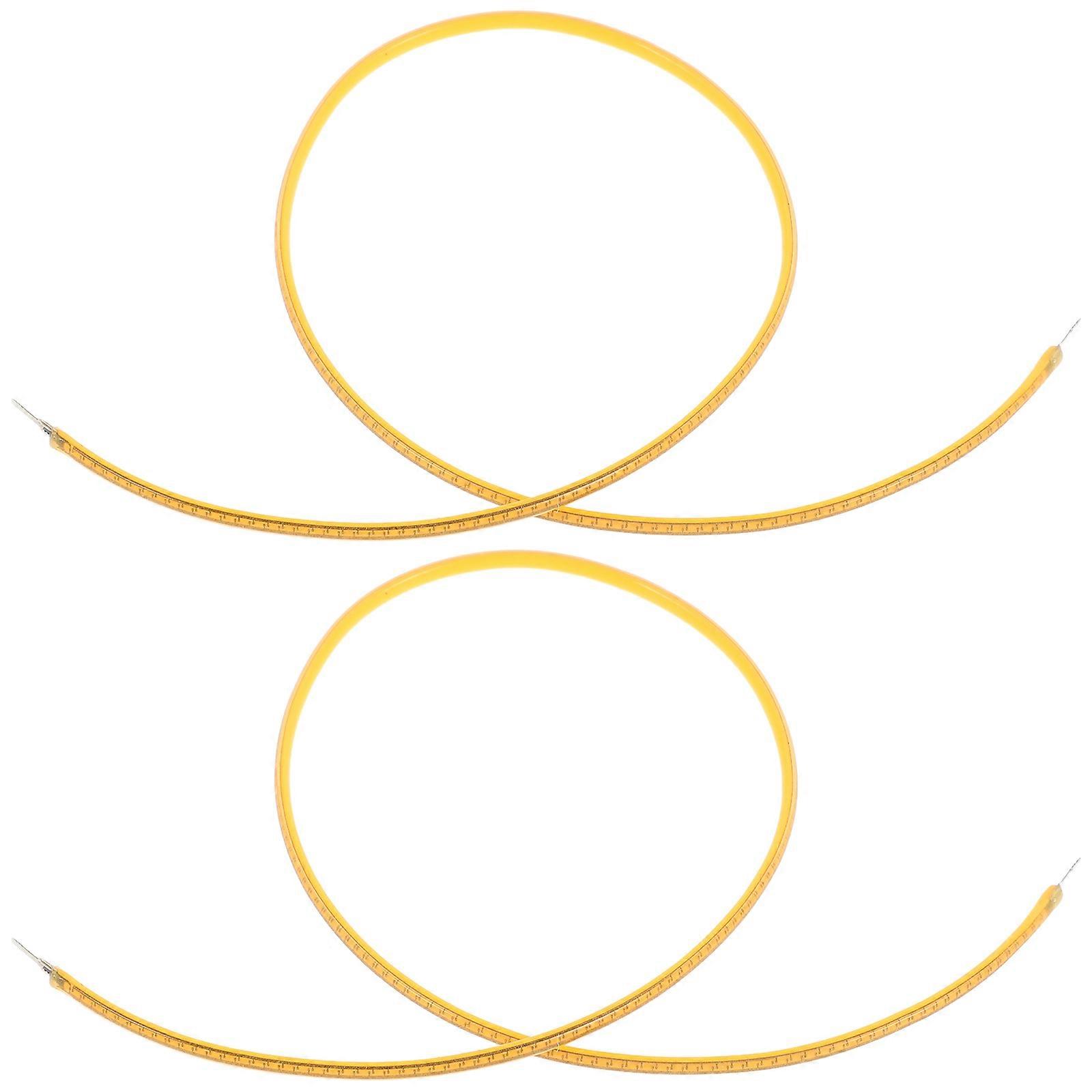 Edison Bulb Light Accessories for Lighting 8Pcs Flexible Yellow LED Filament