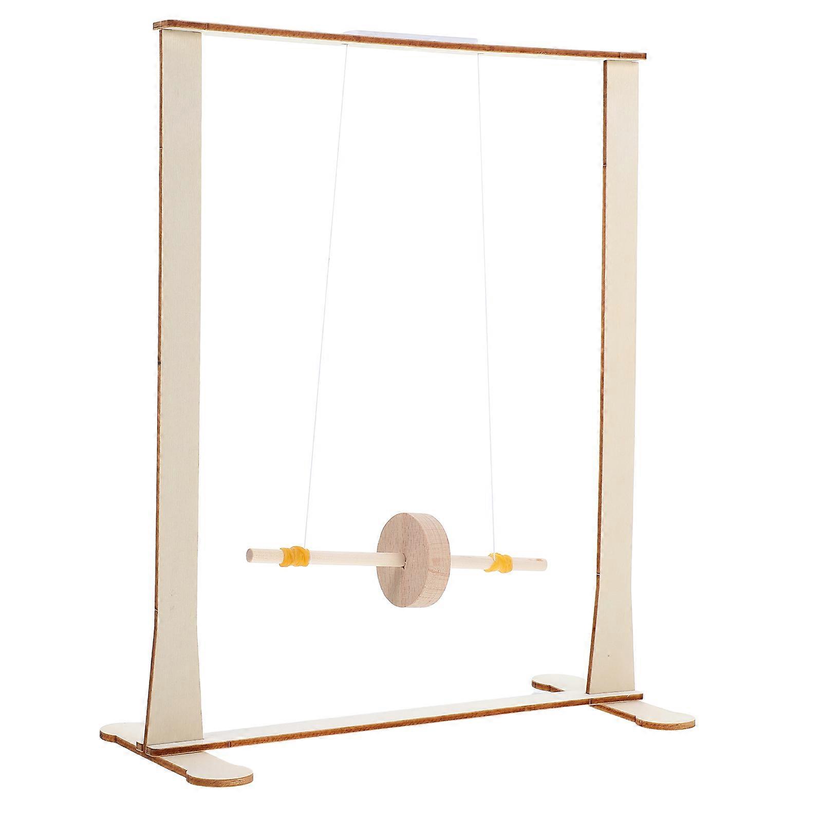 Wooden Maxwell Physics Toy for Kids Science Experiments 3Pcs Set