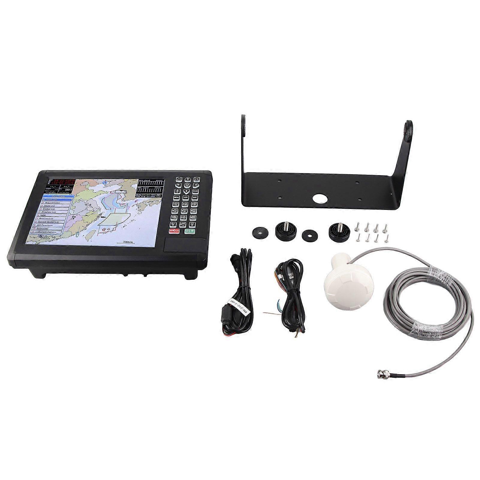 Marine GPS Chart Plotter Ship Navigation 10.4in LCD Display Waterproof with Sound Alarm for XINUOMAP CMap