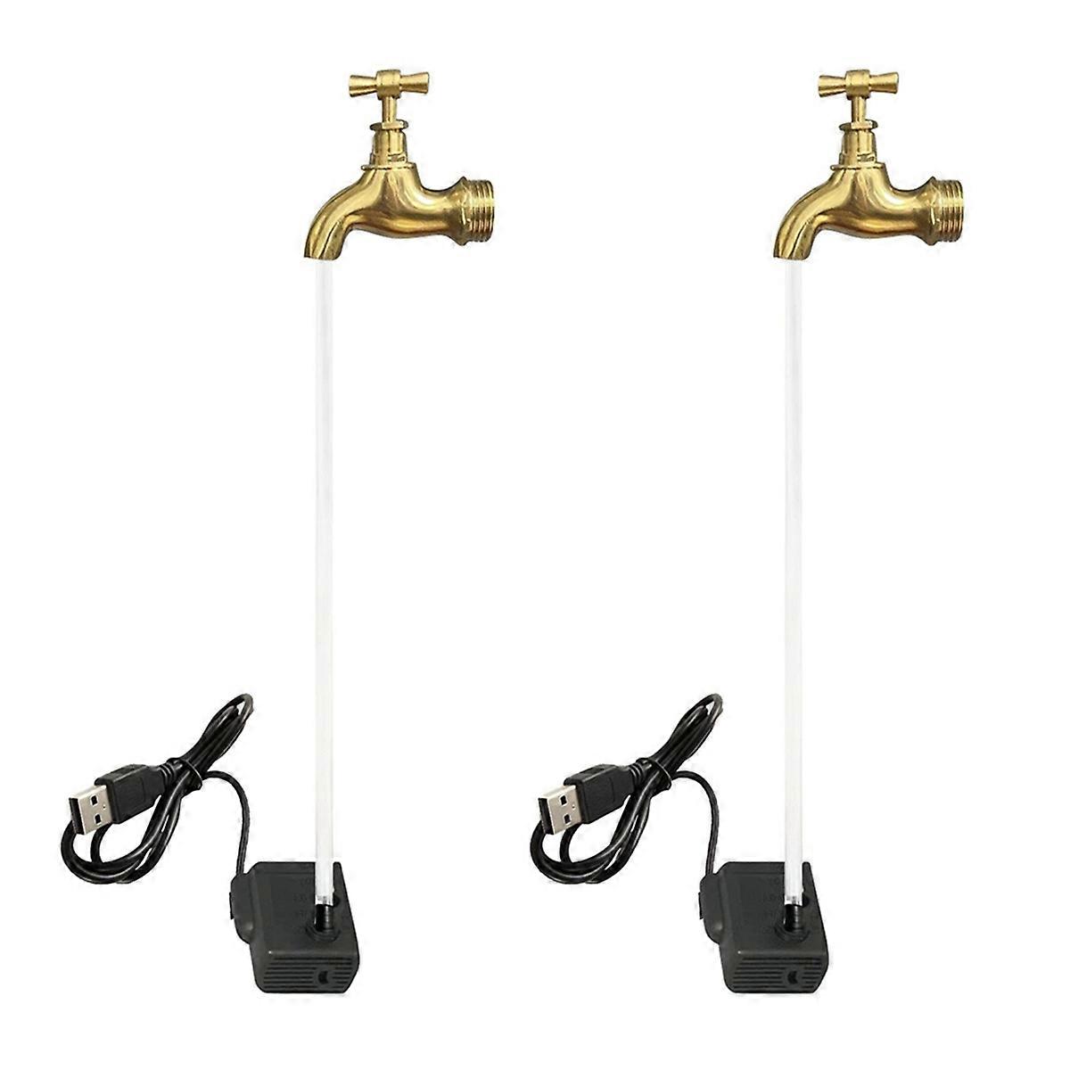  Flowing Spout Watering Can Fountain Cute Floating Tap