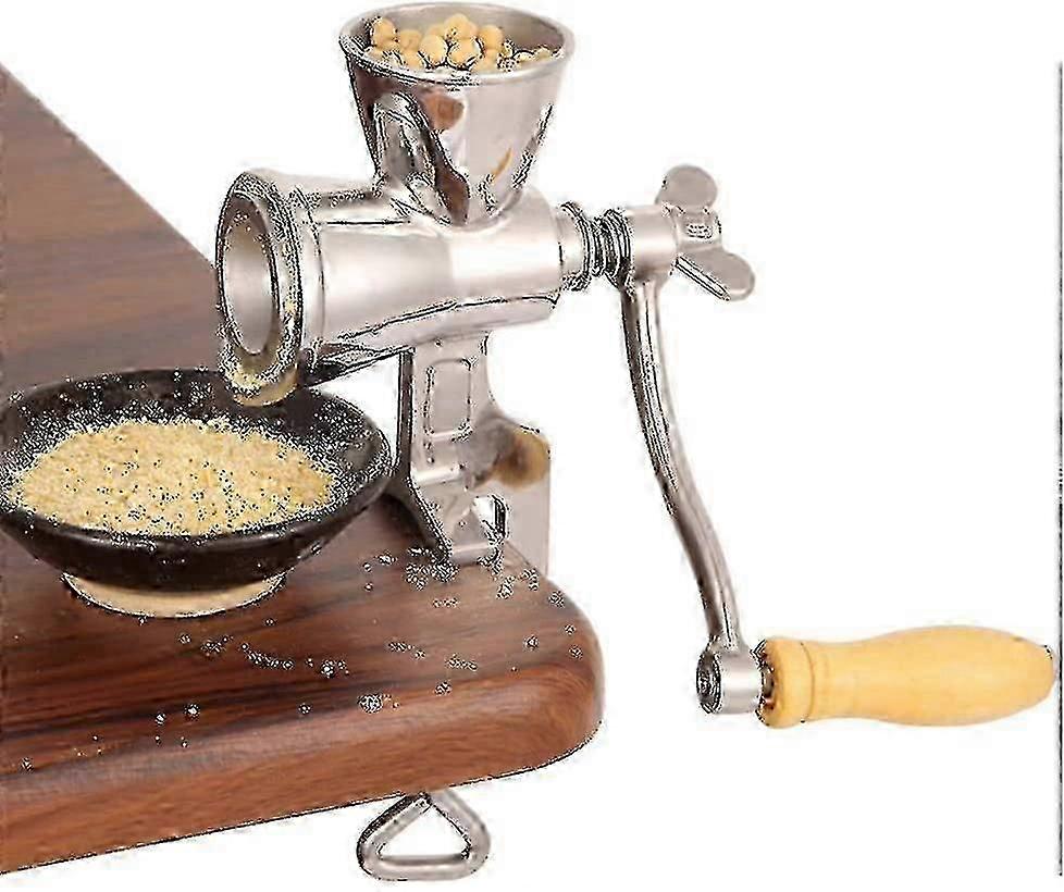 Table clamp mill for cereal and corn with stainless steel