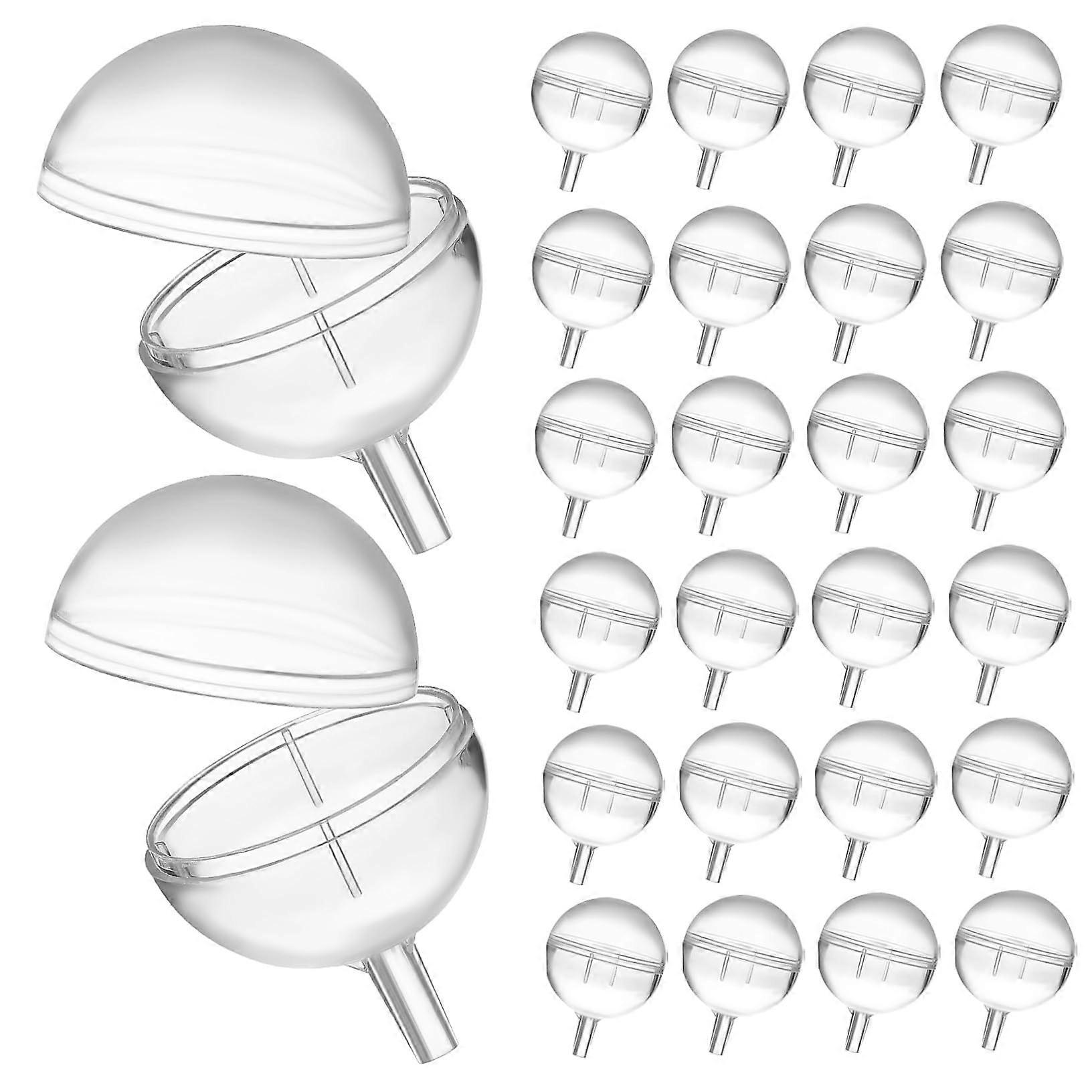 Transparent Chocolate Bouquet Holders 80 Pcs Clear Wrappers For DIY Truffle Bouquets Easy Assembly Sturdy Material