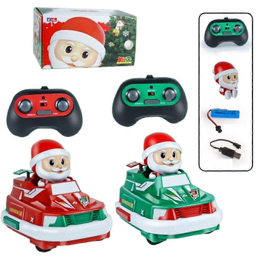 USB Rechargeable RC Bumper Cars with Drift and Ejection Modes for Interactive Family Fun