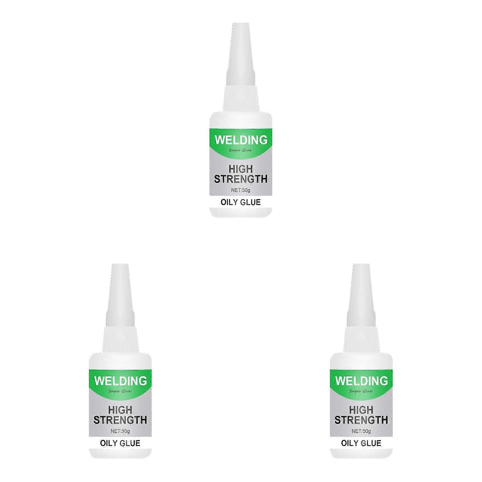 3PCS 50mL Multi Functional Glue Wood Glass Ceramic Special Transparent Quick Drying Glue Universal Glue