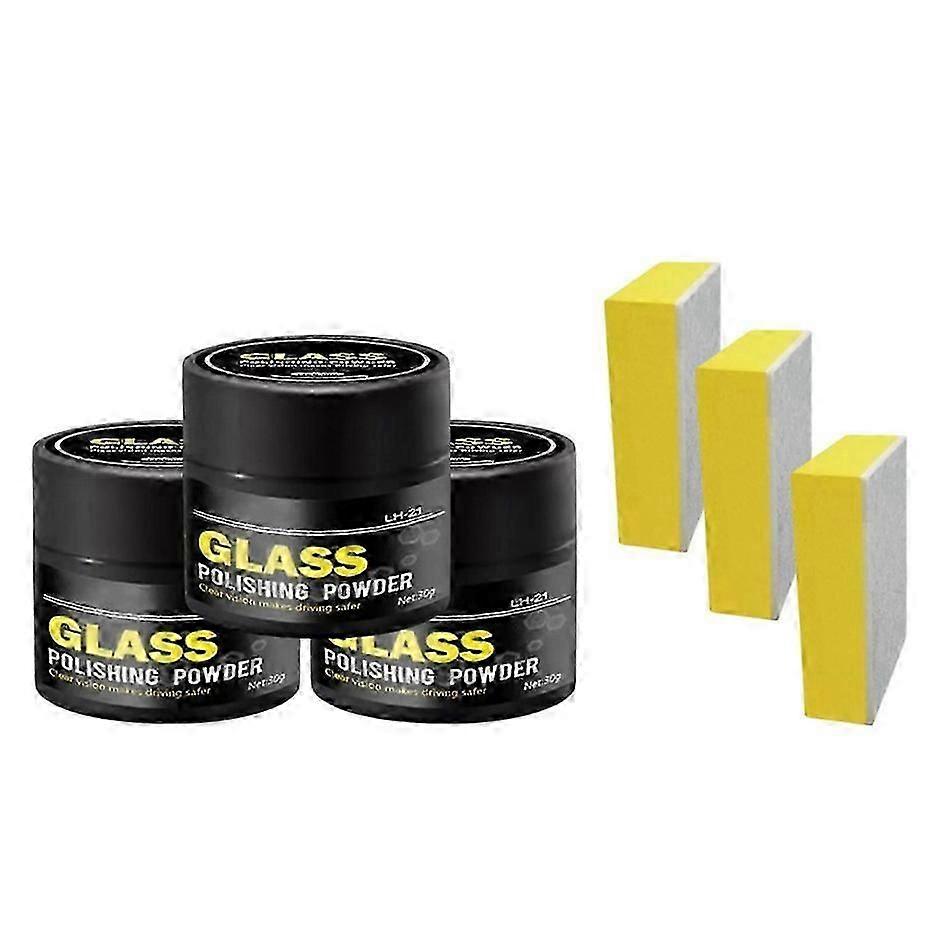 3X Glass Scratch Remover - Remove Scratches from Glass | Powder Detergent