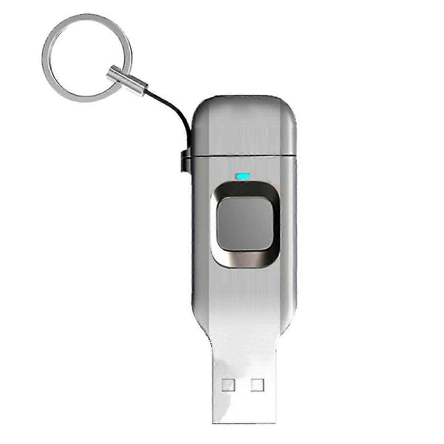Fingerprint Flash Drive Metal OTG Pendrive USB3.0 Type C for Laptop Phone Lock Thumbdrive Jump USB D