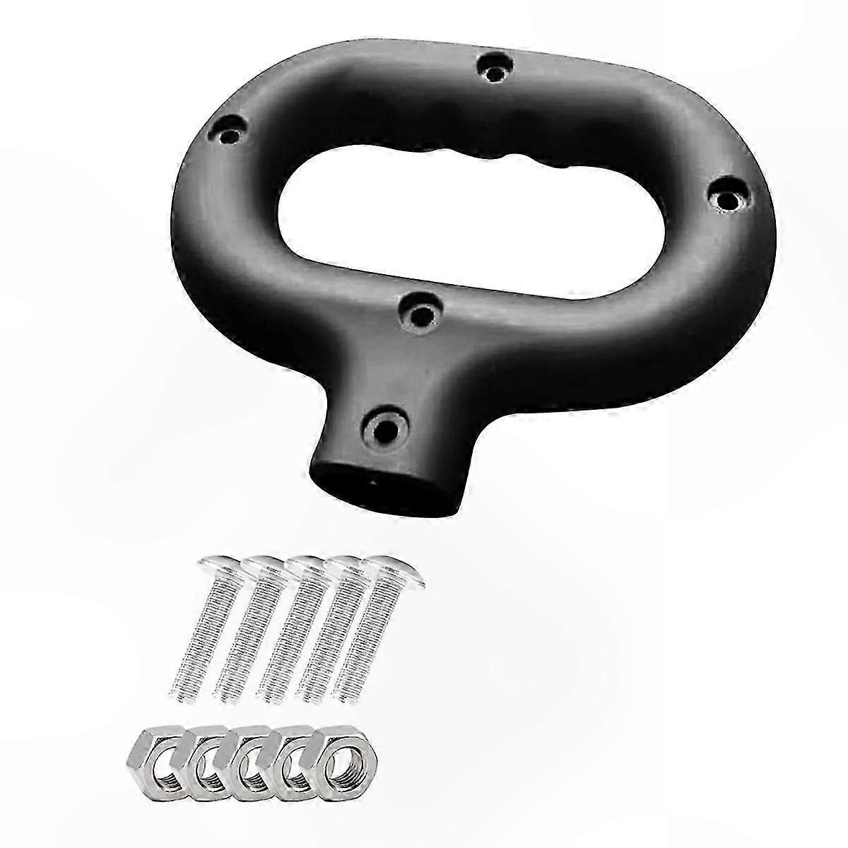 Adjustable Trolley Handle for Camping Wagons and Shopping Carts, Durable Push Handle Replacement, Lightweight and Portable Design