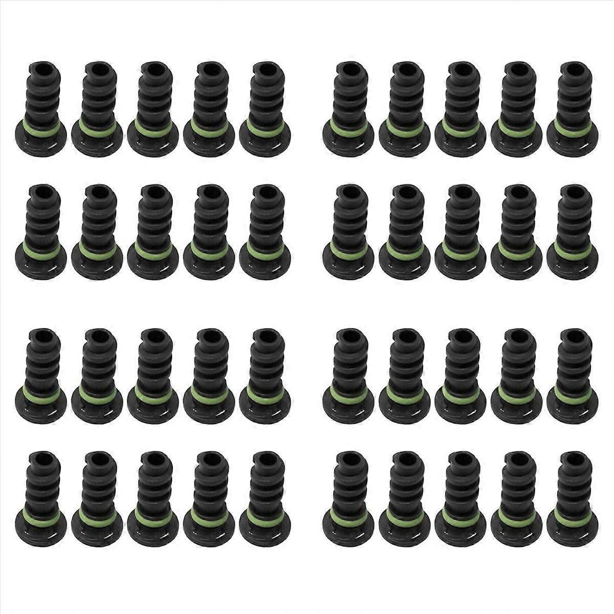 Engine Oil Pan Drain Screw Plug Plastic (Green Apron) 10PCS