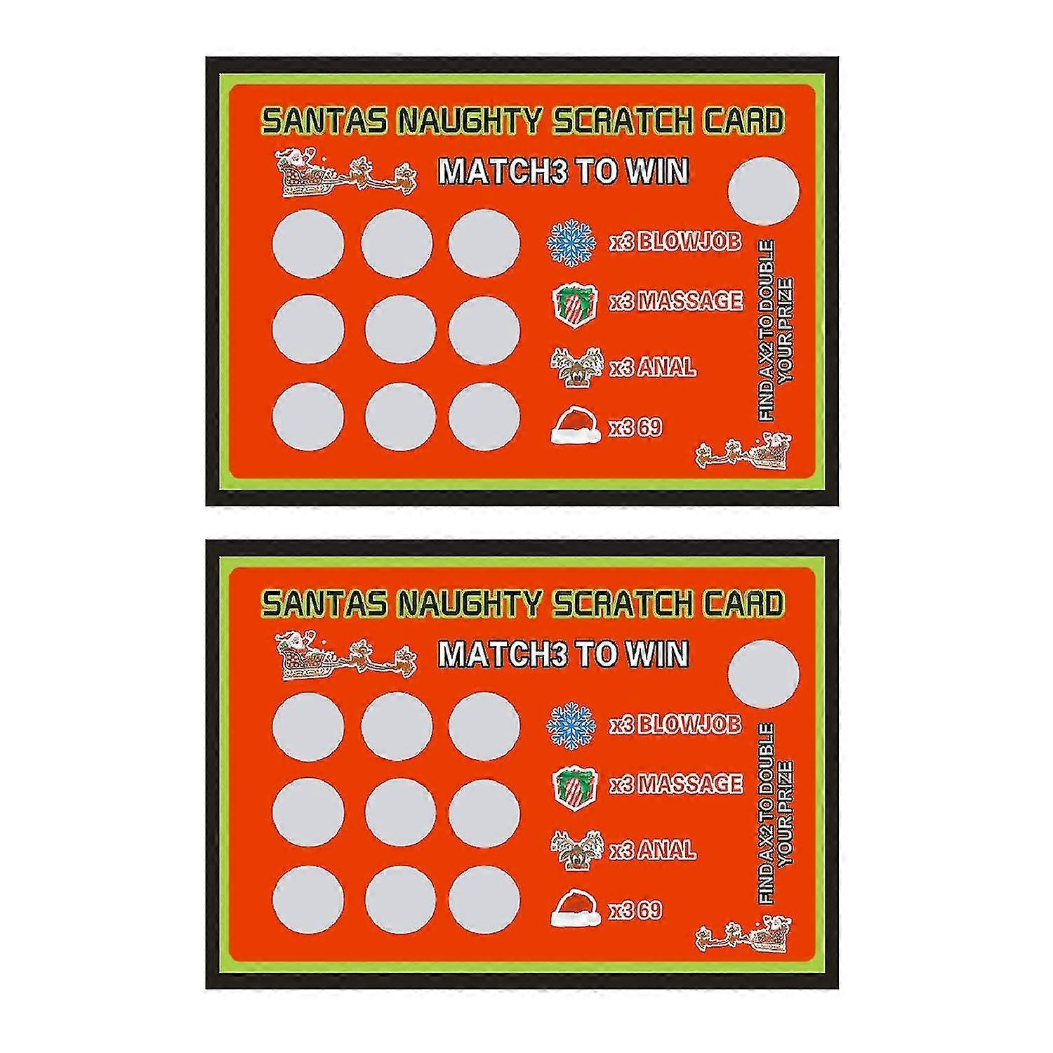 2 Sheets Sex Scratch Card Clear Pattern Surprising Paper Inspirational Body Language Position Card
