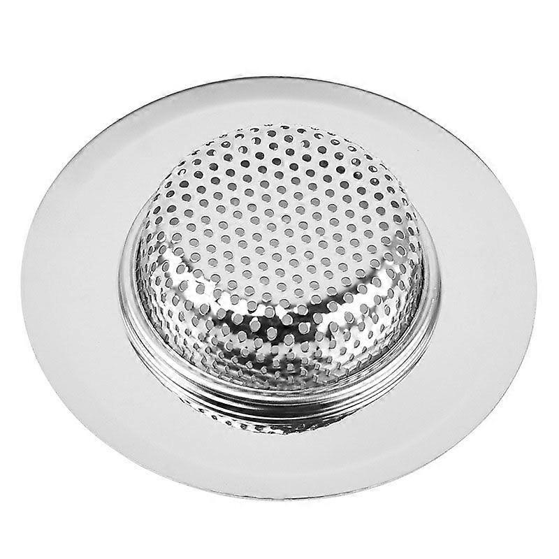 Kitchen Bathroom Sink Strainer, Stainless Steel Drain Filter, Thicker, Outer Diameter