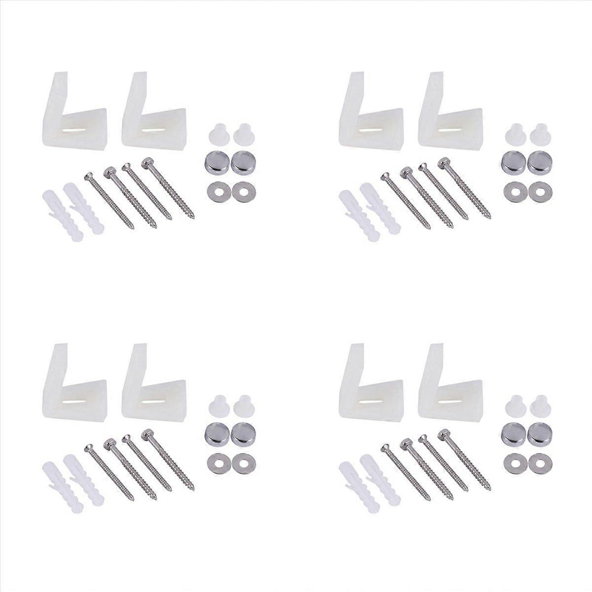 Bathroom Angled Floor Wc Pan Bidet Or Semi Pedestal Fixing Kit Bolts