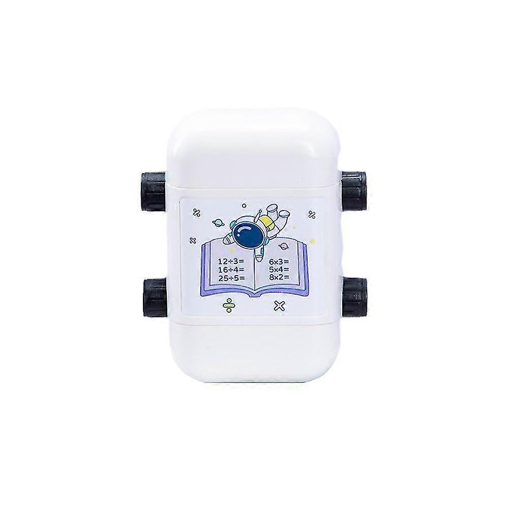 2 in 1 Multiplication and Division Roller Seal, Math Practice Arithmetic Number Rolling Stamp