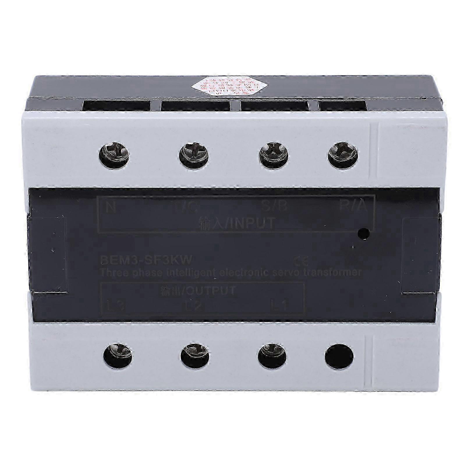 25-26 Servo Transformer 3 Phase 3KW 360‑420V Input 200‑ Output Automatic Control for Working