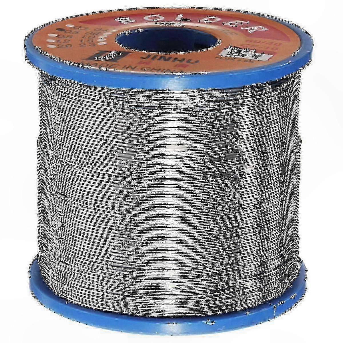 0.8mm Rosin Core Solder Wire, 400g Tin Lead Alloy Flux Roll for Soldering Applications