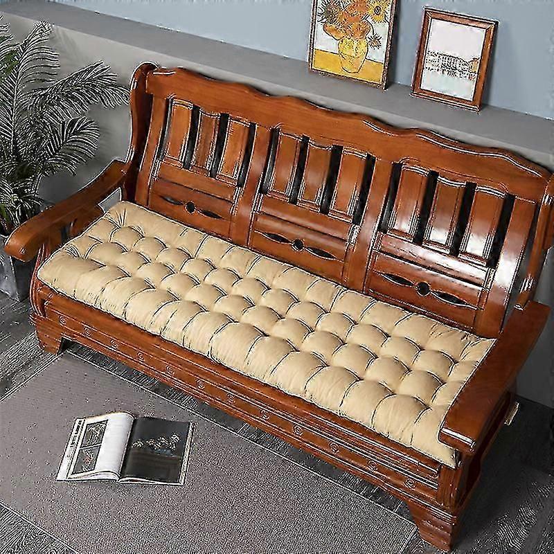 Four Seasons General Thickened Long Solid Wood Sofa Cushion