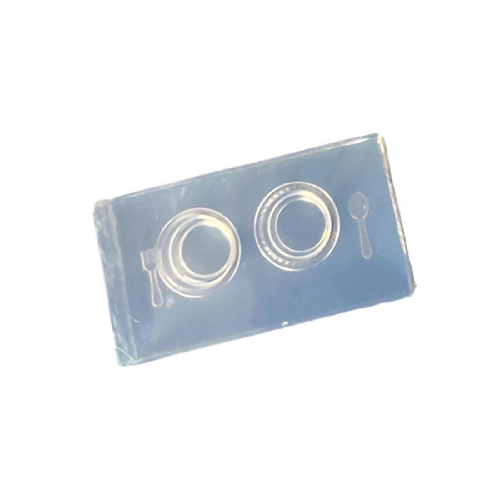 Flexible Silicone Molds Various Bowl Shape Craft Project Moulds Silicone Texture Suitable for Home and Classroom Use  S