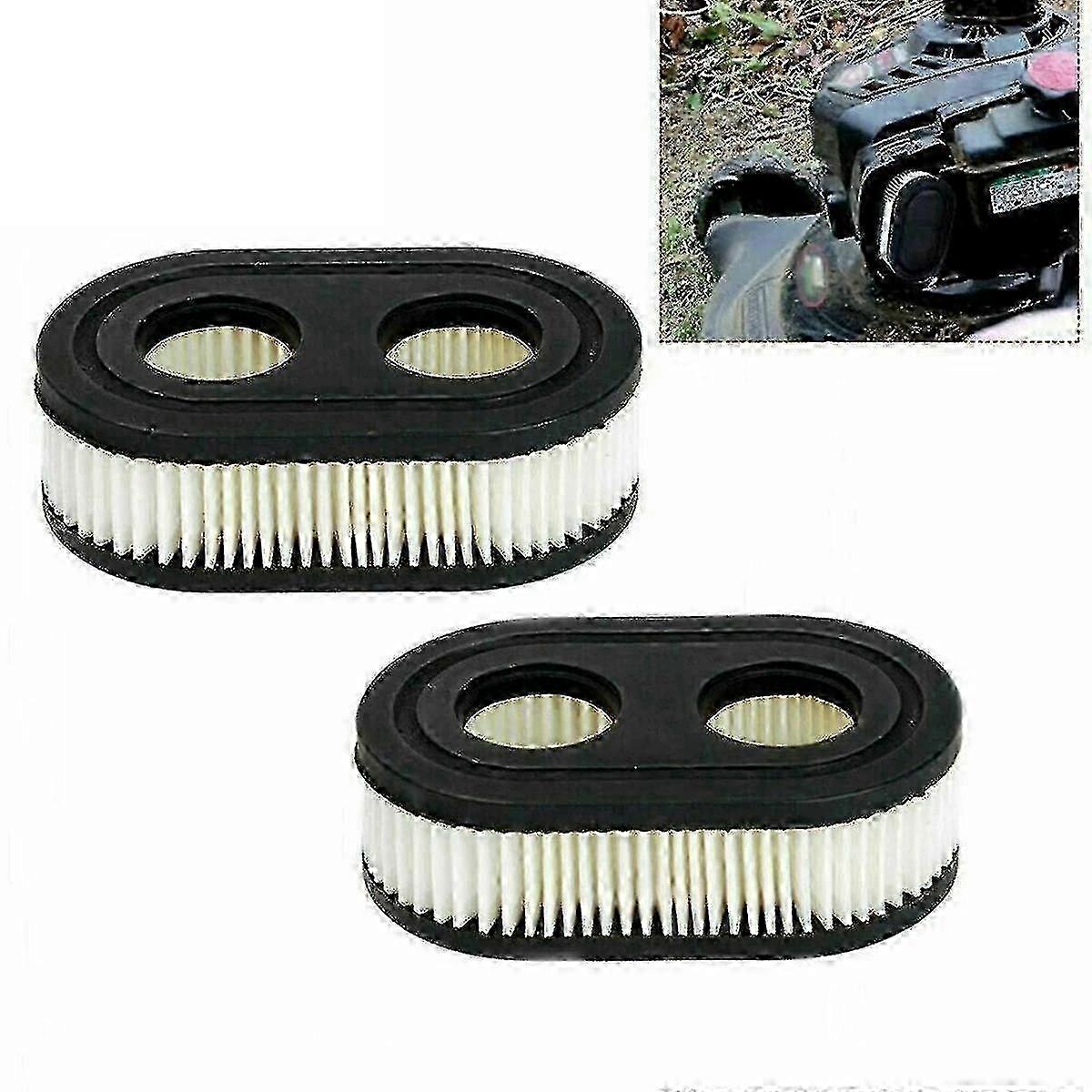 Neue 2er-Pack Luftfilter für Briggs und Stratton Rasenmäher