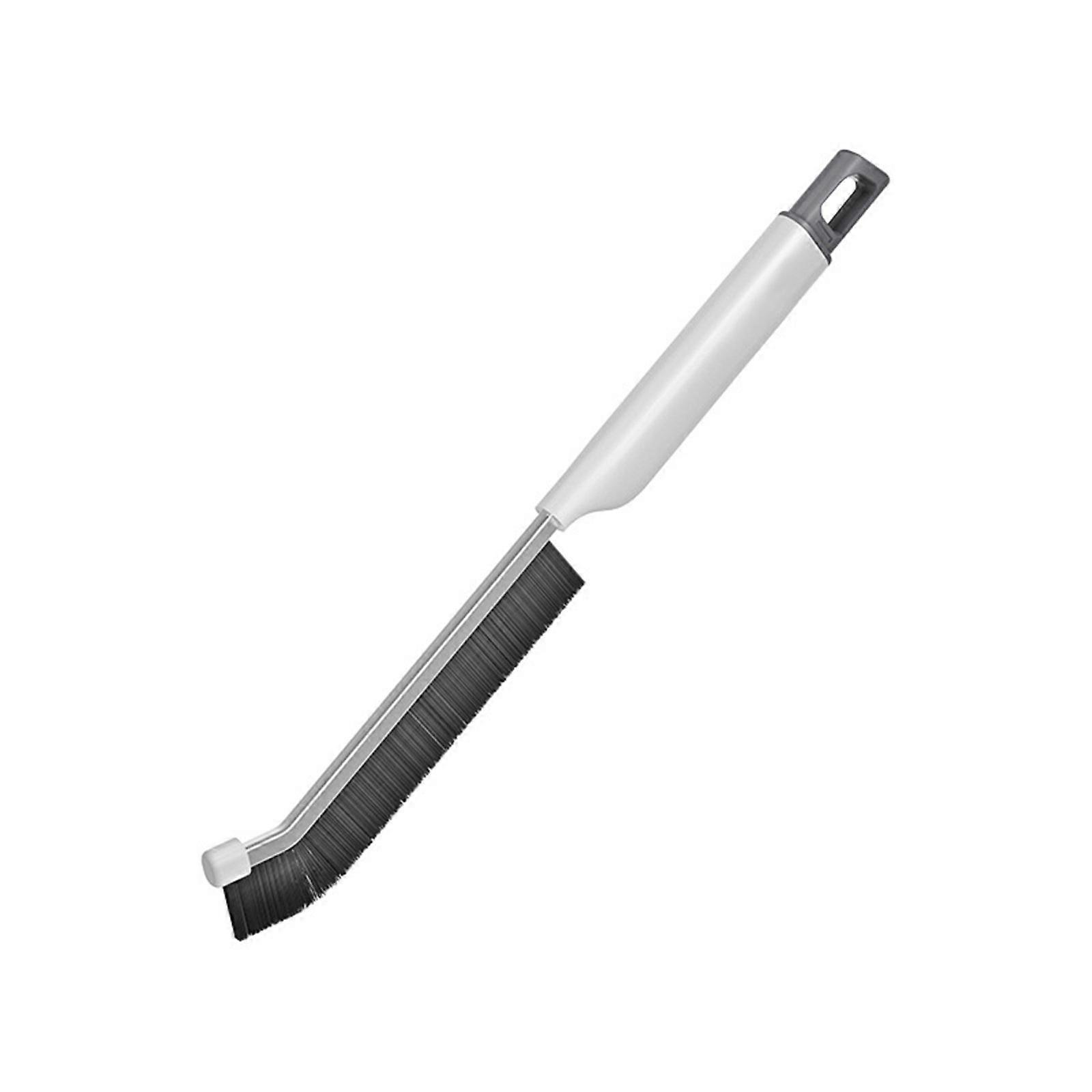 Bath Scrubber Brush Extended Reach Handle Stubborn Stains Ideal For Window Track Door Seam Cleaning Multicolor