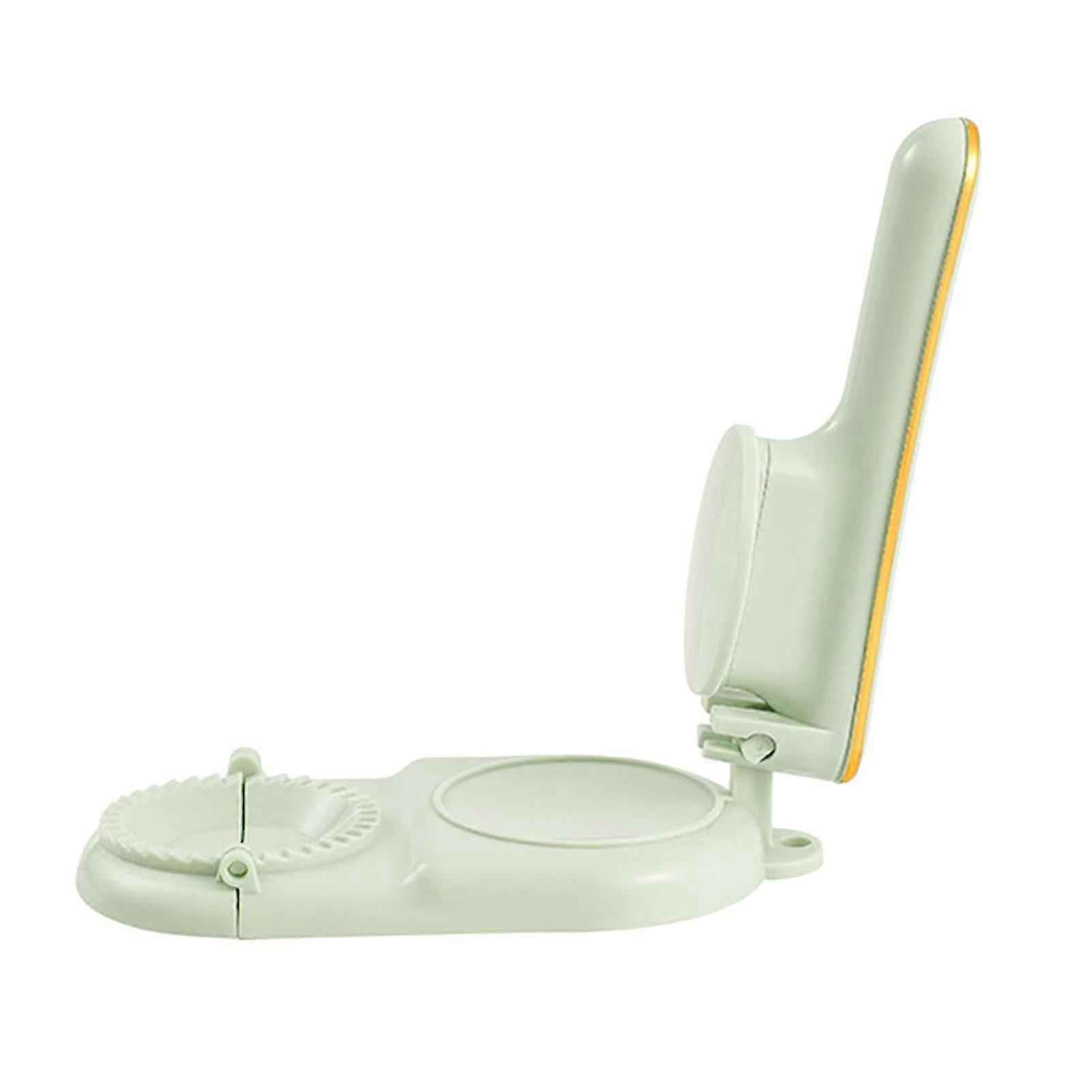 Dumpling Maker Presser Fast Press Mold PP Plastic Household Kitchen Tool Light Green