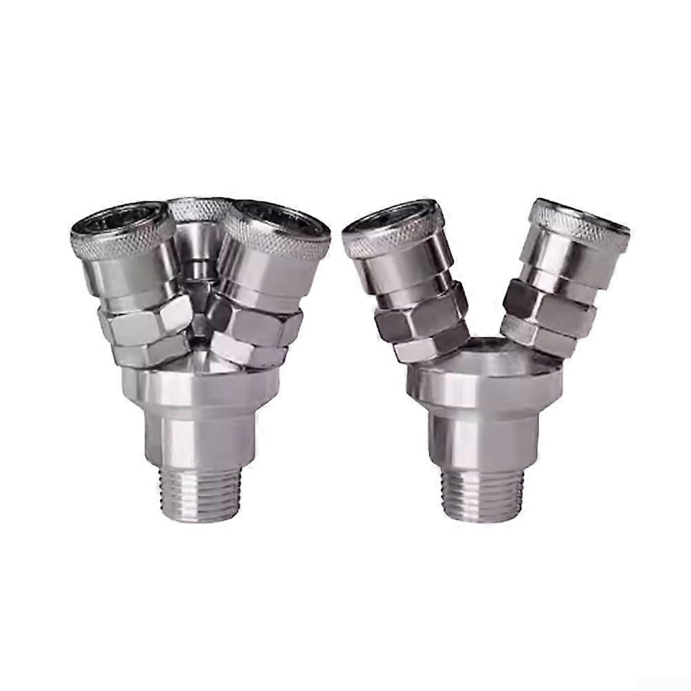 23 Way Pneumatic C Type Quick Connector Model 23Way For Air Pump And Compressor Use ThreeWay