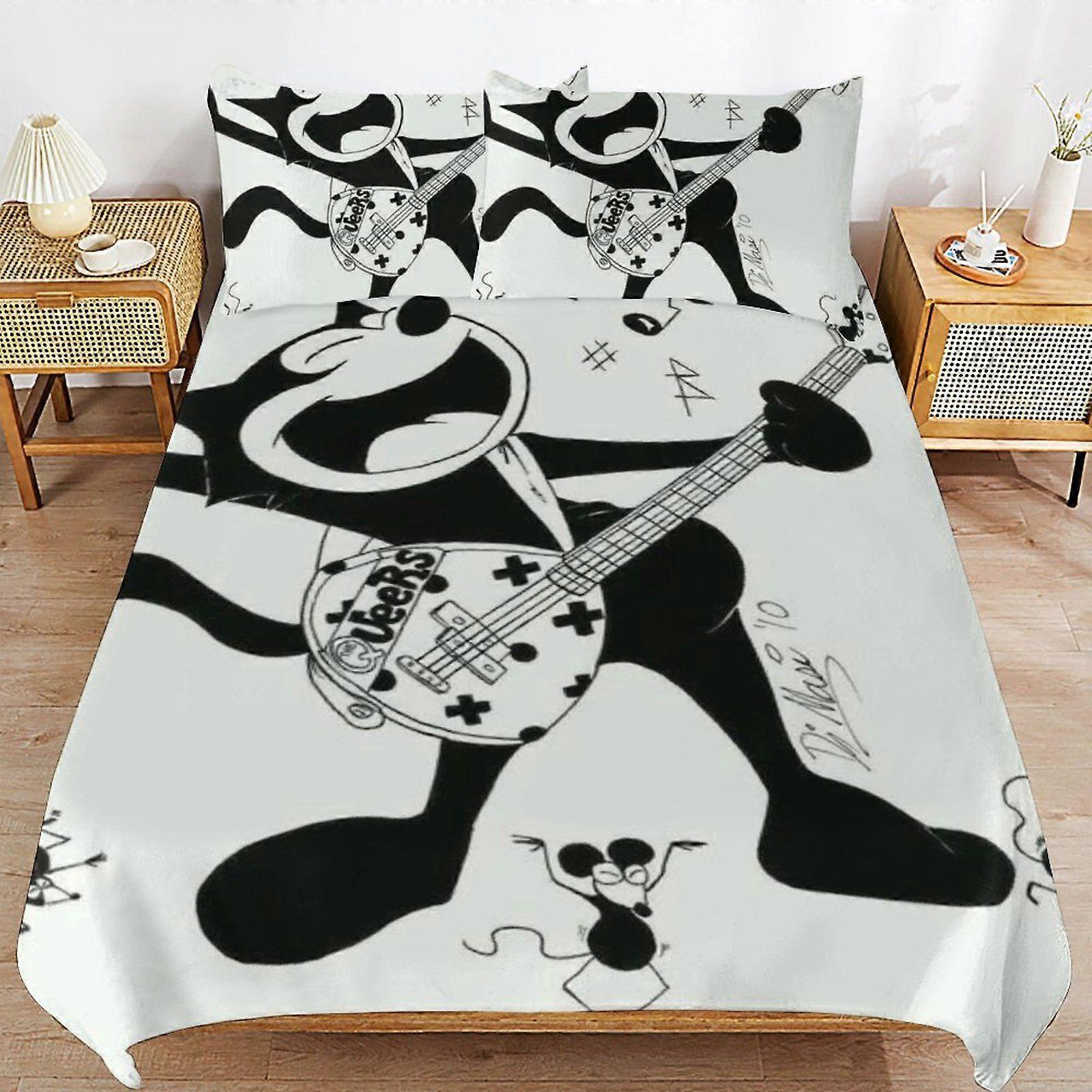 E162 Felix The Cat Soft Surface Comfort Construction Easy Clean Bedding Essentials Duvet Cover Sets Night Rest F162