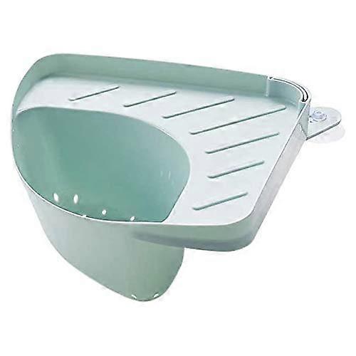 Sink Filter Mesh Basket for Kitchen Sink Drain, Tripod Design, Blue, Durable Material, Easy to Clean, 4.5-Inch Size