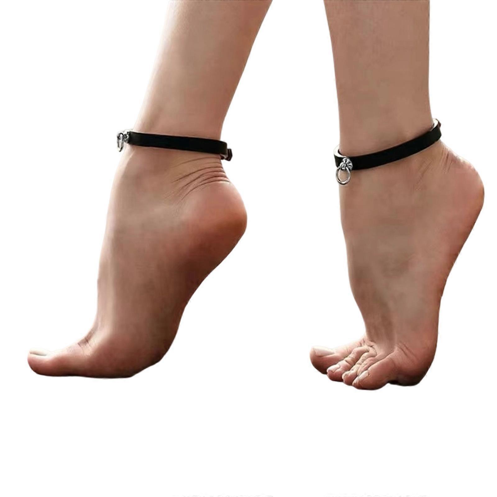 Multifuntional Ankle Accessory with Adjustable Buckle Stylish Ankle Chain Suitable for Secure Fit and Trendy Outfits Multicolor