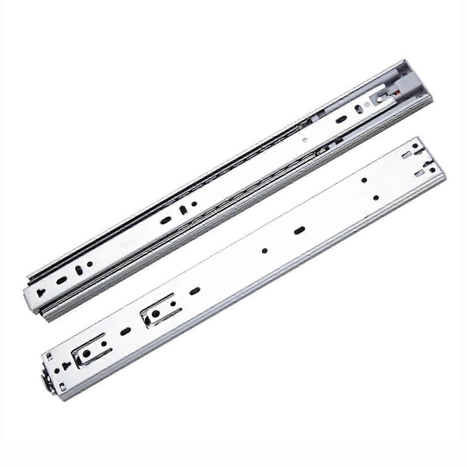 Push to Cabinet Open Telescoping Glides 10 12 14 16 18 20 Inch Full Extension Side Mount Drawer Slides