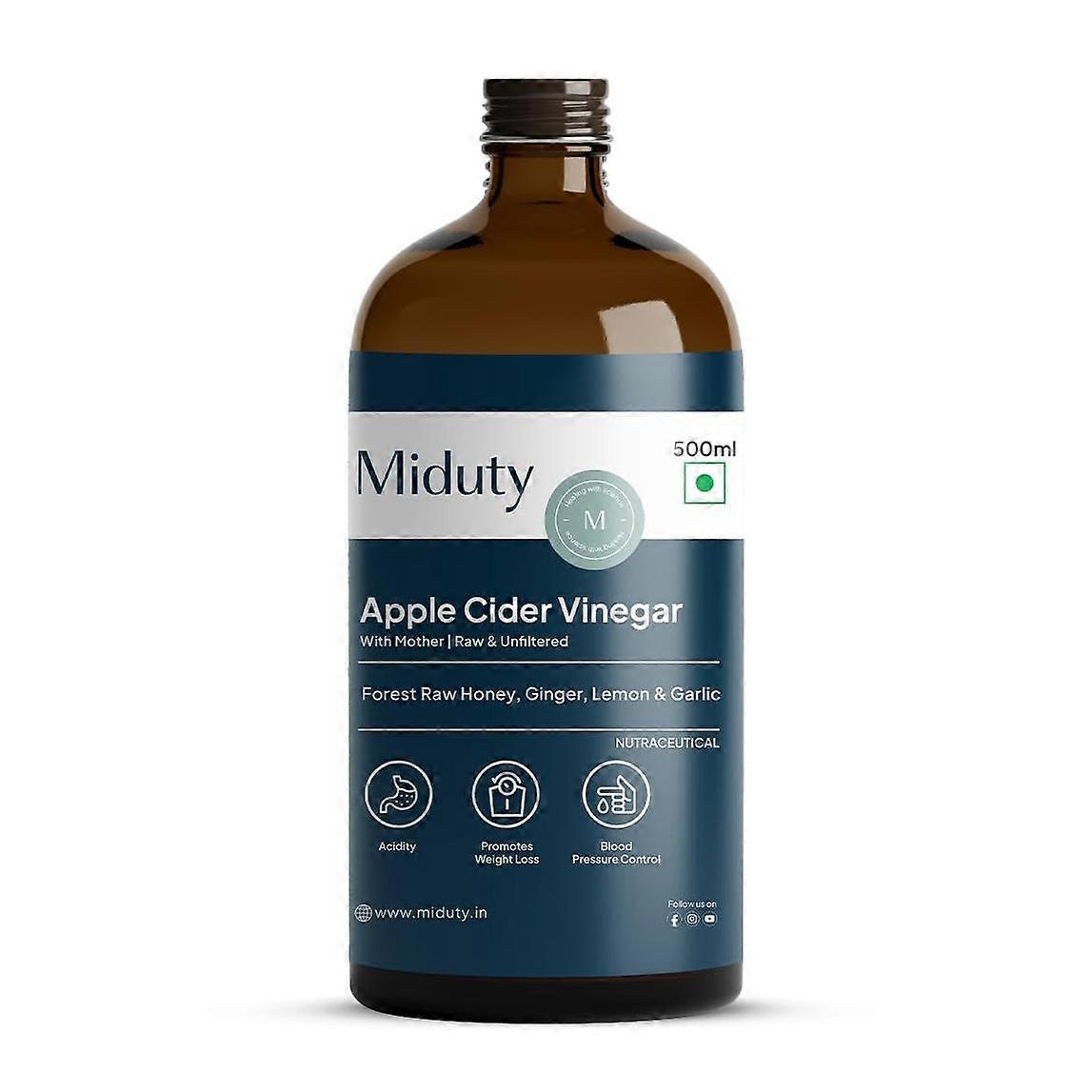 Epleeddik (500 ml), eplecidereddik, Midduty