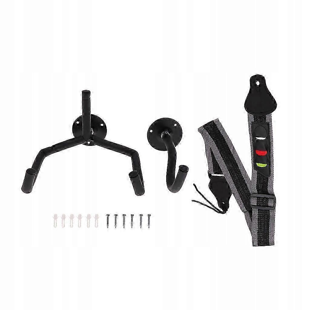 Horizontal Guitar Wall Hanger, Tilting Stand,
