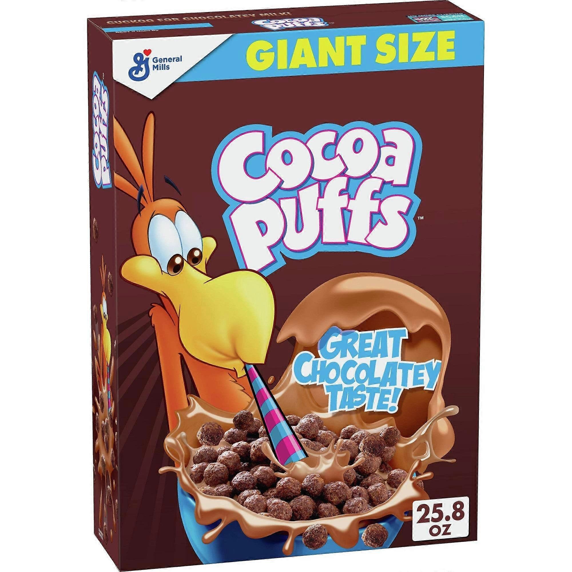 Cocoa Puffs דגני בוקר פחזניות תירס חלבי בגודל ענק, 25.8 אונקיות