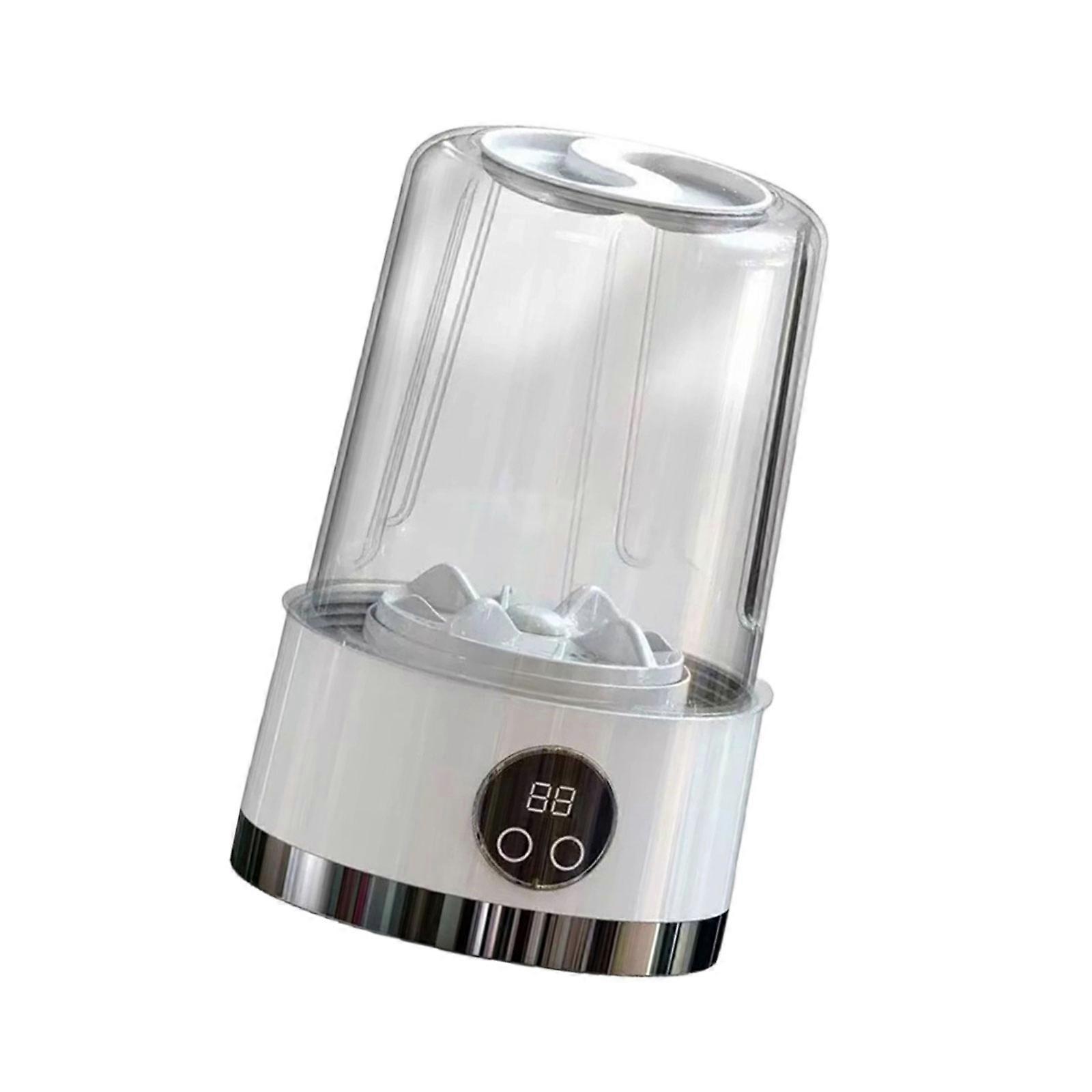 Compact USB Charging Underwear Washer with Gentle Cycle Energy Efficient Motor Easy Button Start Suitable for Home Use  White