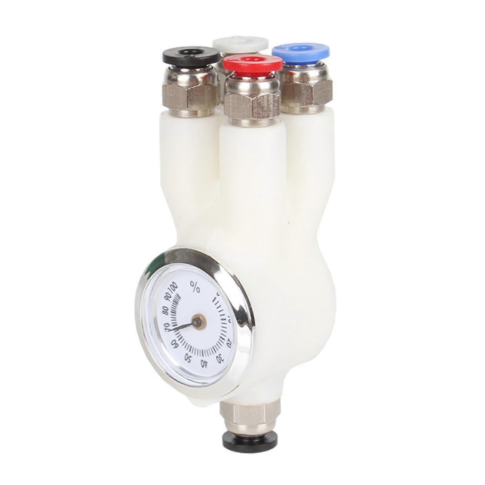 4Port 3D Printer Filament Adapter, Heat Resistant  Flow Feed